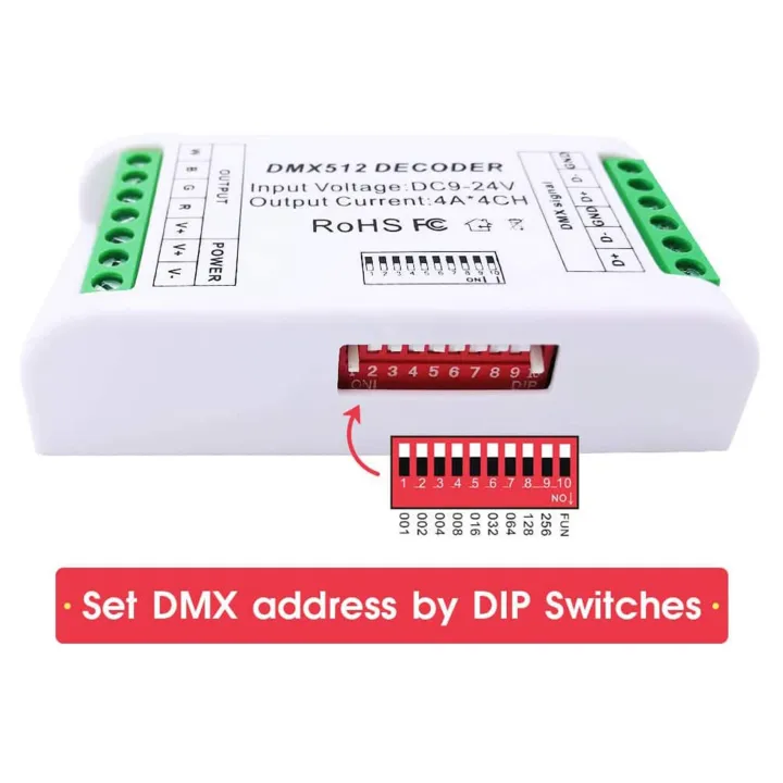 2X%20Mini%204%20Channel%20DMX%20RGBW%20Decoder%2016A%20RGB%20RGBW%20Strip%20Controller%20DMX%20512%20Dimmer%20Driver%20for%20LED%20Strip%20s%20DC9-24V%20-%20Image%207