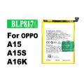 Realme C21Y Battery OPPO A15s Model: BLP817 Battery 4230mahBLP729. 