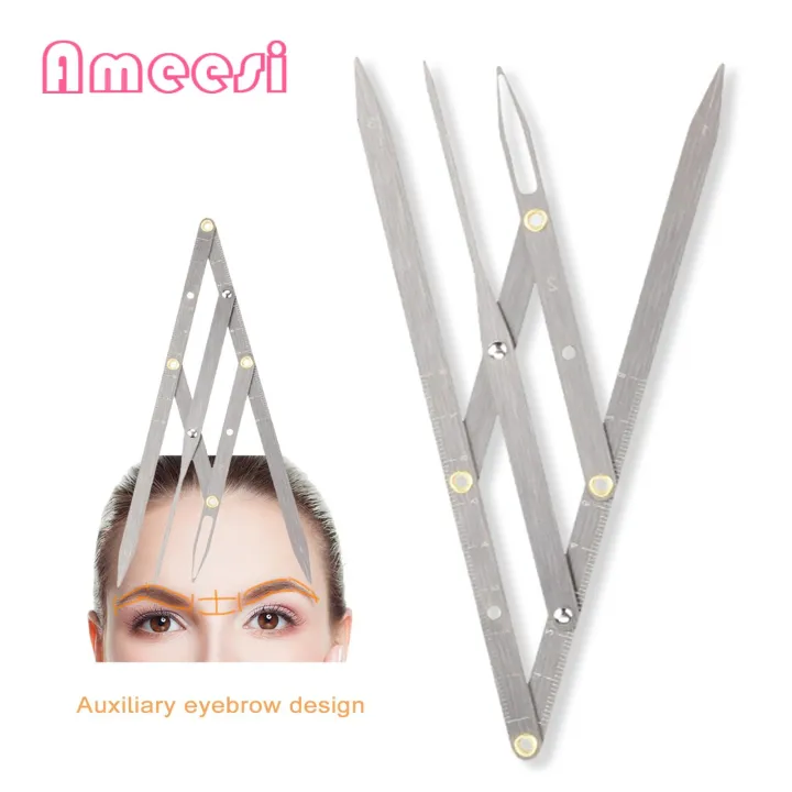 Reusable%20Eyebrow%20Ruler%20Golden%20Ratio%20Eyebrow%20Ruler%20Precise%20Tattoo%20Eyebrow%20Scale%20for%20Perfect%203%20Point%20Positioning%20Stainless%20Vernier%20Caliper%20Measuring%20Tool%20Smooth%20Surface%20Eyebrow%20Ruler%20-%20Image%204