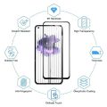 1-3pcs Black Edge Tempered Glass Film for Nothing Phone 1 (5G) Screen Protector for Nothing Phone One Full Cover Glass Film Case. 
