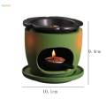 Essential Oil Burner Home Decor Oil Warmer for Garden Meditation Porch.