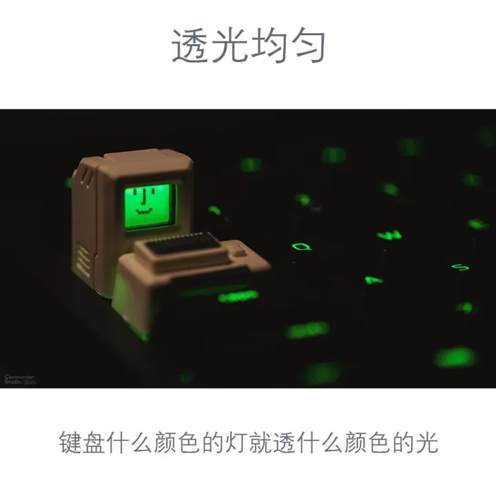 Mechanical%20keyboard,%2080's%20mac,%20mac%20tosh,%20creative%20retro%20personality,%20translucent%20keycaps%20-%20Image%203
