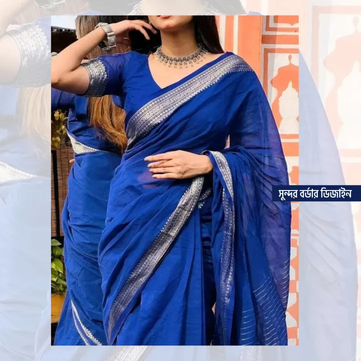 Tangail%20Half%20Silk%20Saree%20for%20Women%20%7C%20Royal%20Blue%20Tangail%20Saree%20with%20Blouse%20Piece%20%7C%20Traditional%20Bangladeshi%20Saree%20DivaDrape%20-%20Image%203