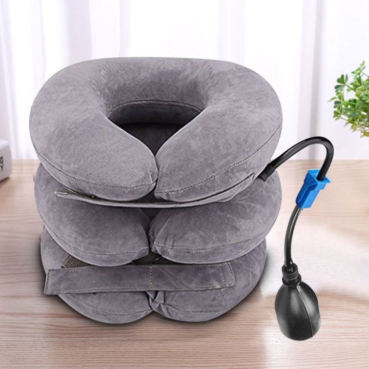 Neck%20Stretcher%20Inflatable%203%20Tubes%20Air%20Neck%20Traction%20Apparatus%20Device%20Neck%20Cervical%20Collar%20Pillow%20Pain%20Stress%20Pain%20Relief%20Tractor%20-%20Image%202