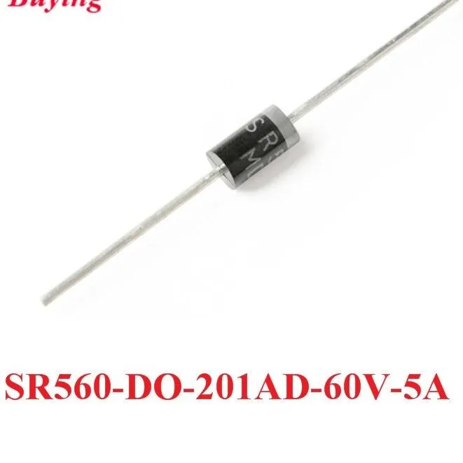 10Pcs-%20SR560%20Diode%20SR560%2060V%205A%20Schottky%20Barrier%20Rectifier%20Diode%20SR560%205A%20Diode%20Silicon%20Junction%20Diode%20DO-27%20Through%20Hole%20Mount%20Package%202%20Pin%20Leads%20-%20Image%203