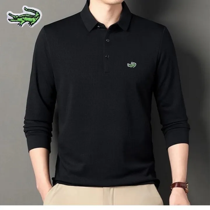 Men's%20Embroidery%20Brand%20High%20Quality%20Knitted%20Polo%20Shirt%20Four%20Seasons%20Casual%20Ribbed%20Long%20Sleeve%20T-shirts%20Black%20White%20Tee%208%20Colors%20-%20Image%205