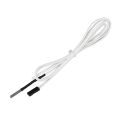 3D printer 3d parts HT-100K ntc thermistor Temperature Sensor 100K Ohm NTC 3950 with Cable for High Temperature Filament 1/2M.