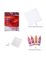 Camel Fluid Acrylic Colors kit 3 pack (12 pcs color+3 pcs canvas+3 pcs apron) Sunset, Aqua & Monochrome.