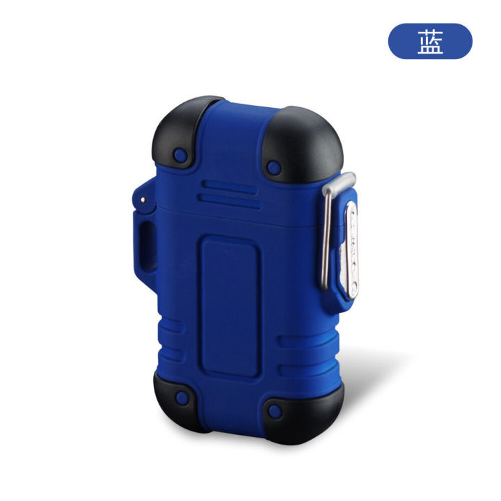Outdoor%20waterproof%20survival%20whistle%20pulse%20double%20arc%20charging%20lighter%20USB%20igniter%20-%20Image%209