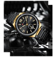 CURREN 8471 Mens Fashion Casual Quartz Watch Stainless Steel Auto Date Reloj Luminous High Quality Waterproof Business Watch for Men.