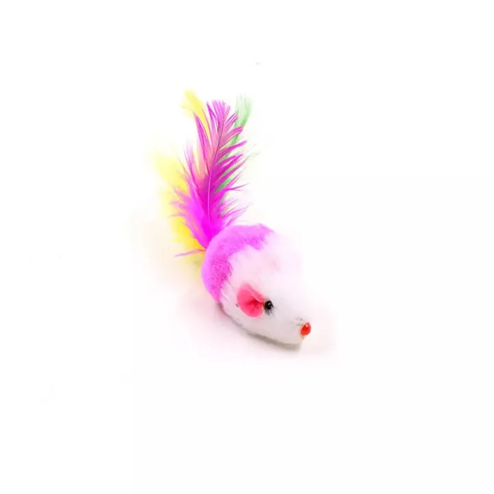 Soft%20Fleece%20False%20Mouse%20Cat%20Toys%20Colorful%20Feather%20Mini%20Funny%20Playing%20Training%20interactive%20Toys%20For%20Cats%20Kitten%20Pet%20Supplies%20-%20Image%202