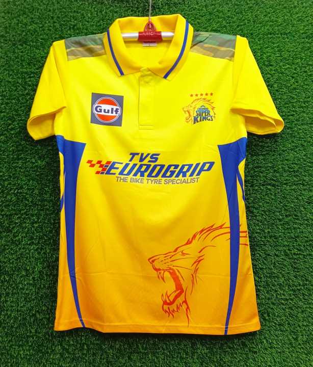 Chennai Super Kings IPL Half Sleeve Polo Jersey 2024