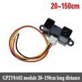GP2Y0A21YK0F GP2Y0A02YK0F Infrared Proximity Sensor IR Analog Distance Sensor VE713 10-80cm 20-150cm Infrared distance sensor. 