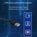 Universal 1 Slot Battery USB Charger Adapter LED Smart Chargering For Rechargeable Batteries Li-ion 18650 26650 14500 Charger.