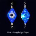 LED Fishing Bait Light Eye Shape Fishing Lure Light Waterproof Sensing Deep Drop For Seawater Freshwater Underwater High Bright.