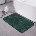 Easy To Clean Creative Bathroom Carpet Rectangle Quick-drying Diatom Mud Mat 3 Size Durable Bath Floormat Bathroom Supplies.