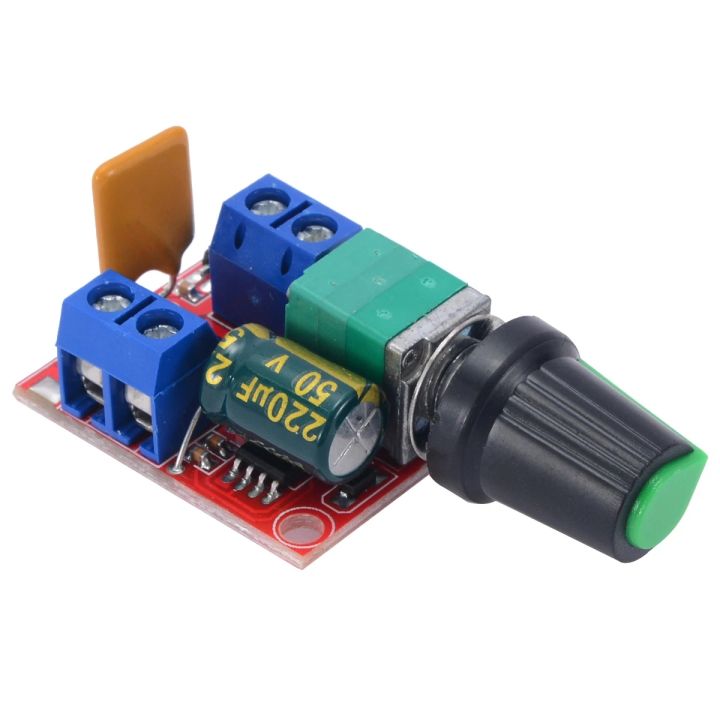 Mini DC Motor PWM Speed Controller Module Speed Control Switch LED Dimmer