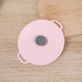 Silicone Microwave Bowl Cover Cooking Pot Pan Lid Food Fresh Covers Spill-proof Self Sealing Lids Kitchen Cookware Accessories 1Pcs. 