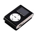 Mini portable MP3 music player metal clip MP3 player - black. 