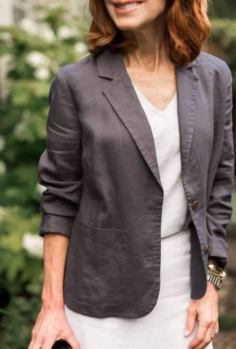Timeless%20Cotton%20Linen%20Jacket%20with%20Notch%20Lapel%20%E2%80%93%20Women%E2%80%99s%20Professional%20Blazer%20-%20Image%203