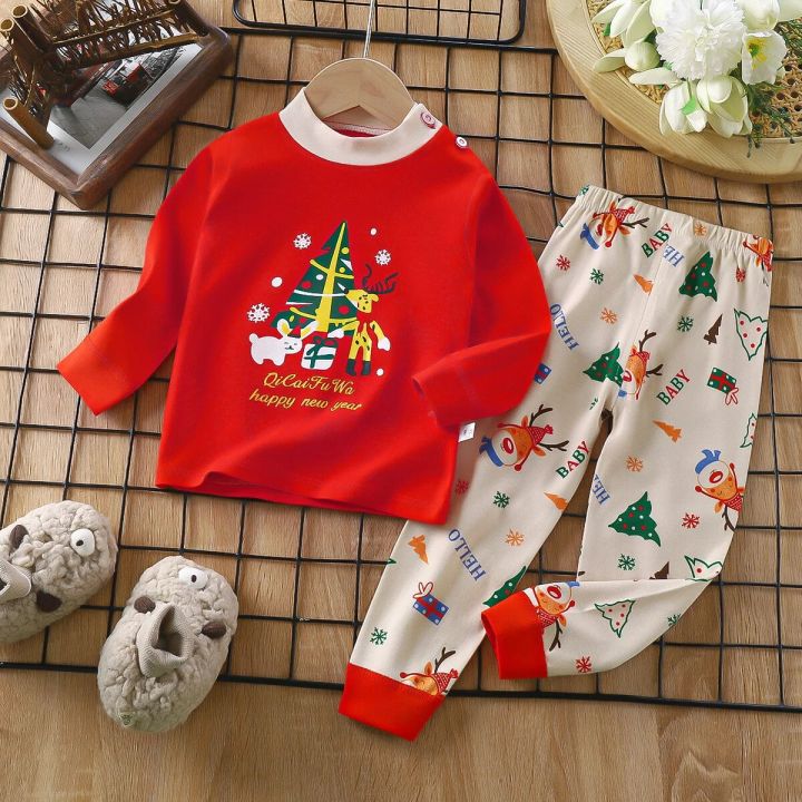 Christmas%20Pajamas%20for%20Kids%200-6%20Years%20Boys%20Clothing%20Santa%20Claus%20Sleepwear%20Toddler%20Girls%20Xmas%20Nightwear%20New%20Year%20Party%20Gift%20DS39%20-%20Image%203