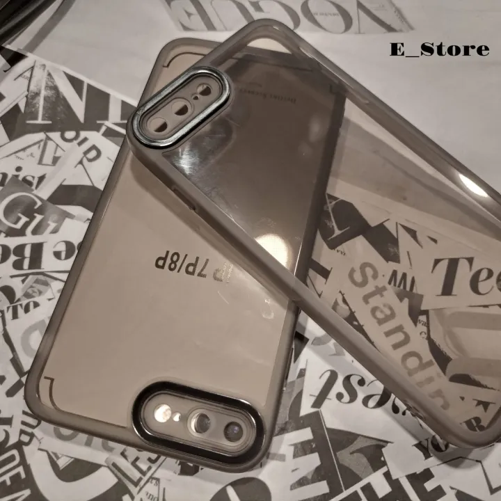 For%20Iphone%207%20Plus%20/%20Iphone%208%20Plus%20Mobile%20Cover%20Edge-Reinforced%20Shockproof%20Cushion%20Back%20Clear%20Hybrid%20Transparent%20Hard%20Cover%20Casing%20-%20Image%203