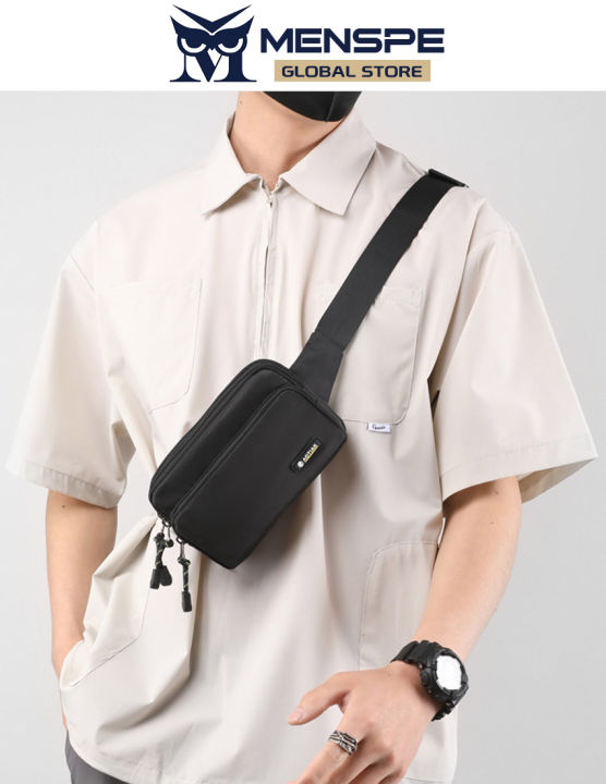 MENSPE%20Waist%20Bag%20/%20Chest%20Bag%20/%20Crossbody%20Chest%20Bag%20/%20Multi-Functional%20Fitness%20Bag%20for%20Men%20Small%20Waist%20Pouch%20Waist%20Bag%20for%20Women%20Unisex%20Mini%20Belt%20Bag%20with%20Adjustable%20Strap%20-%20Image%206