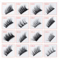 3D Short Mink Lashes Faux Cils Foxy Eye Winged Lashes Natural Half Lashes Cateye False Eyelashes Makeup. 