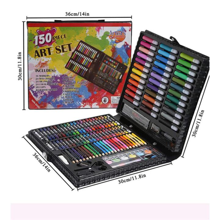 150%20Piece%20Deluxe%20Art%20Set%20for%20Kids%20with%20Pencils,%20Markers,%20Crayons,%20Pastels,%20and%20More%20-%20New,%20High-Quality%20Drawing%20and%20Painting%20Supplies%20-%20Image%204