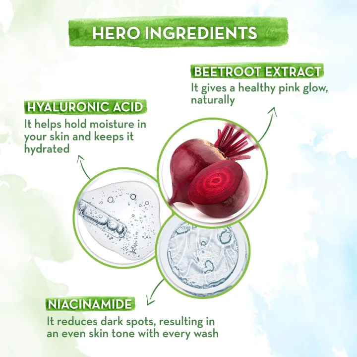Mamaearth%20Beetroot%20Gentle%20Face%20Wash%20&%20Hyaluronic%20Acid%20For%20Hydrated%20Pink%20Glow%20-100ml%20-%20Image%204