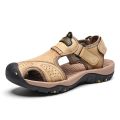 Brand New Summer Leather Outdoor Men's Shoes Men Sandals For Male Casual Shoes Men Beach Sandals Fashion Sneakers 38-46.