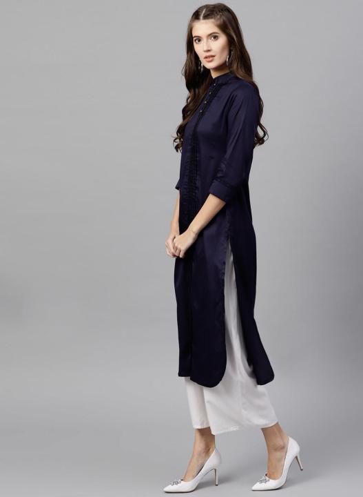 Navy%20Blue%20Linen%20Kurti%20for%20Women%20-%20(Tailor%20Made)%20-%20Image%205