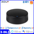 ROVF - Tuya Wifi IR Remote Control Universal Temperature Humidity Sensor - for Fan TV Voice Alexa Google Home.