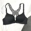 4 Colors Sexy Lace Women Front Closure Bra Seamless Beautiful back Leopard Print Youth Girl Push Up Lingerie Comfort Wireless Youth Bralette Underwear.