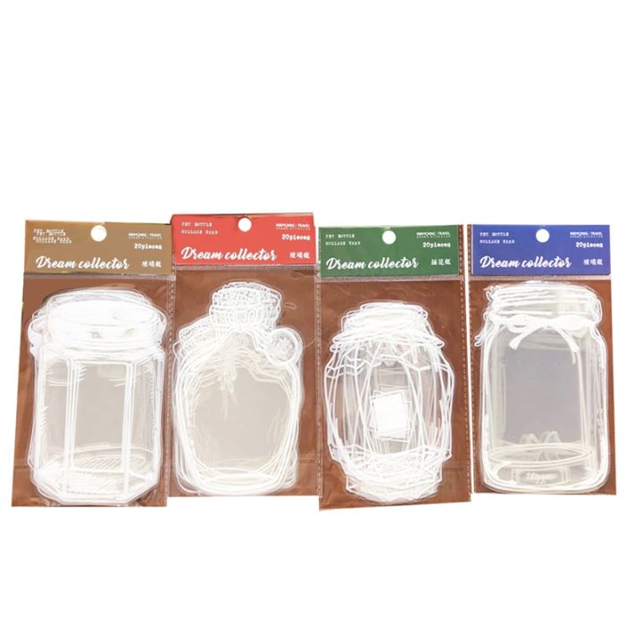 ARELENE%2080Pcs%20Glassware%20Bottle%20Shape%20Frame%20Stickers%20for%20Scrapbooking%20Decorative%20Decals%20Paper%20Planner%20Junk%20Journal%20Supplies%20-%20Image%203