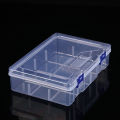 Transparent Plastic Storage Box For Small Component Jewelry Tool Box Bead Pills Organizer Nail Art Tip Case Container Huiye.