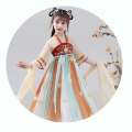 Ancient Men's Traditional Culture Hanfu Girls' Ru Skirt Chinese Style Boys' Book and Children's Clothing. 
