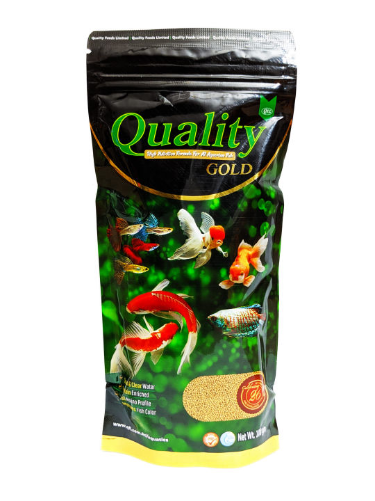 Quality Gold Fish Food 200gm (MICRO PELLET for all Small Mouth Aquarium Fish)