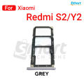Xiaomi Redmi S2/ Y2 Sim Tray Micro SD Card Slot with Sim Ejector Pin Replacement Part. 