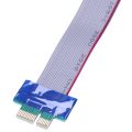 PCI-Express PCI-E 1X Riser Card Flex Extender Extension Cable for PC. 