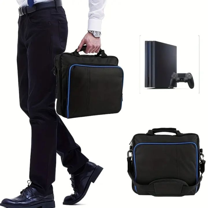 Bag%20For%20PS4%20Travel%20Storage%20Carry%20Case%20Protective%20Shoulder%20Bag%20for%20Playstation%204%20Slim%20Console%20and%20Accessories%20-%20Image%205