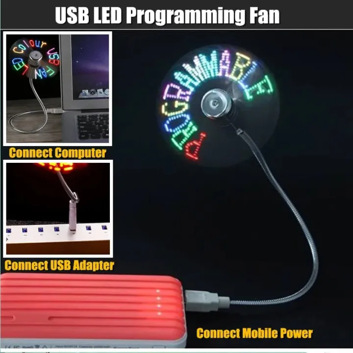 DIY%20USB%20LED%20Light%20Flash%20Self%20Program%20Fan%20Edit%20Display%20Colorful%20Letters%20Symbol%20Number%20Greetings%20Slogan%20Fan%20for%20PC%20Mobile%20Power%20-%20Image%202