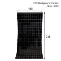 1*2M 3D Rose Gold Shimmer Wall Stickers Pneumatic Sequins Art Panel Mirror Wall Cloth Wedding Birthday Party Backdrop Decor. 