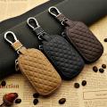 PU Leather Key Holder Case Keychain Pouch Bag Car Wallet Key Ring Unisex. 