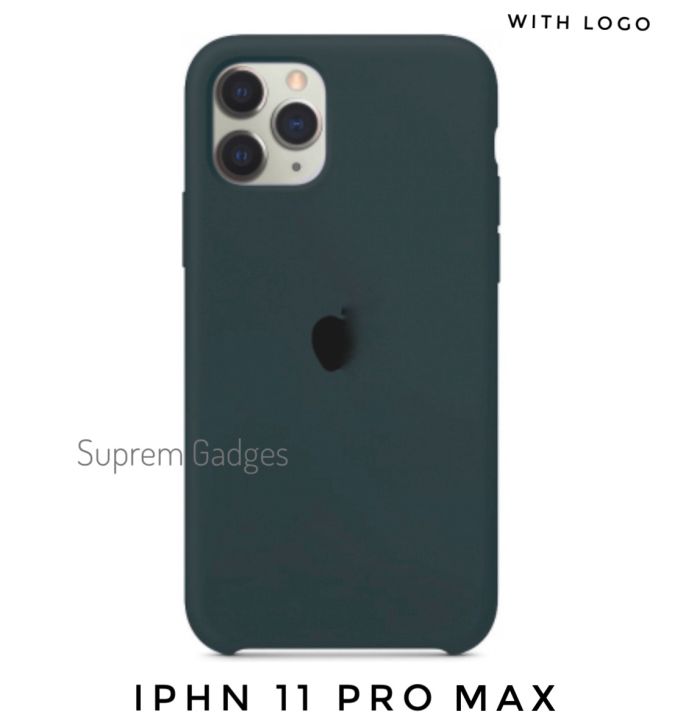 Iphne-11 pro max এর জন্য সেমি {6.5} অফিসিয়াল সিলিকন কেস