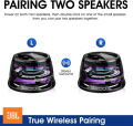 G200 Multifunctional Mini Magnetic Bluetooth Speaker RGB Lighting Magnetic Portable Playback Phone Holder audio Player.