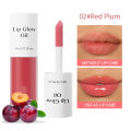 Hellokiss Water Light Moisturizing Fruit Flavor Lip Gloss Moist and Shiny Natural Moisturizing Mirror Lip Lacquer Lip Oil. 