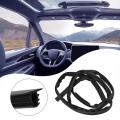 Car Seal Strip Sealing Strip Rubber Black Color Dustproof Easy To Install Soundproof 1.6m/5.25 Feet Accessories. 