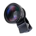 0.45x ultra-wide-angle + macro lens, mobile phone universal universal clip, high-definition wide-angle lens, SLR external camera. 