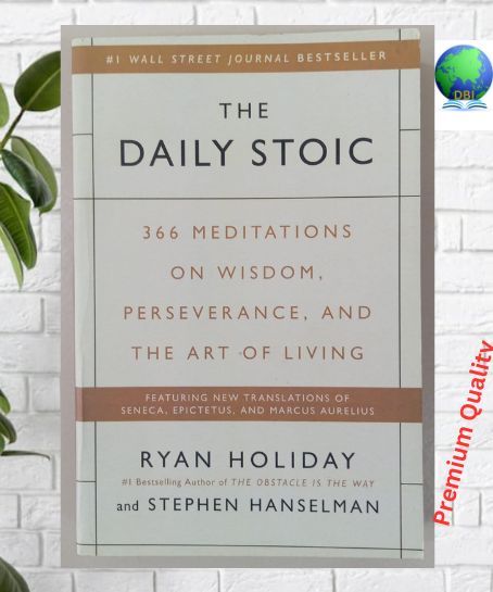 The Daily Stoic – Paperback By Ryan Holiday & Stephen Hanselman – Very Good Condition